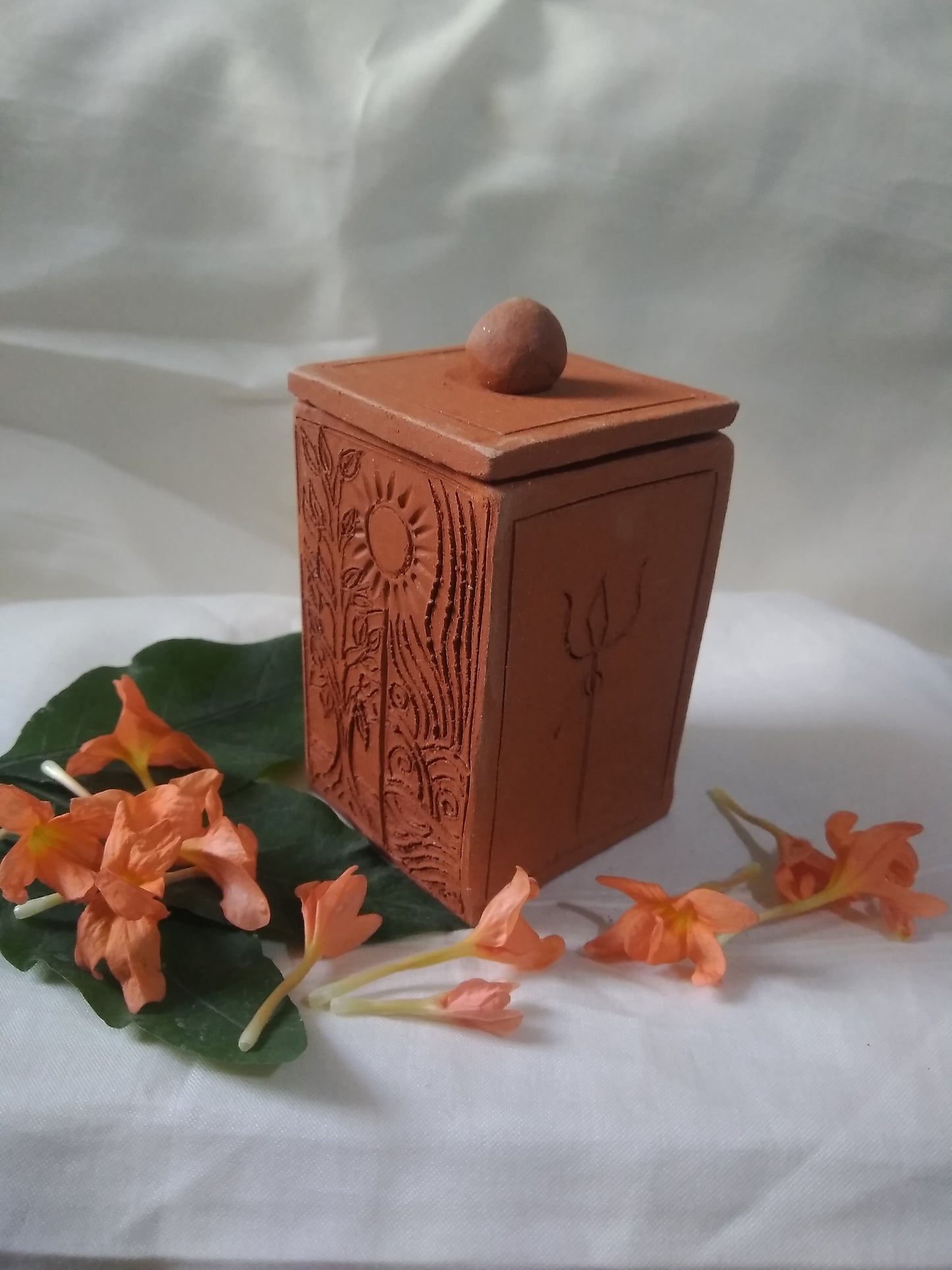 Shaktipadam Handmade Terracotta Aroma Candle: A Beacon of Tranquility and Spiritual Enlightenment