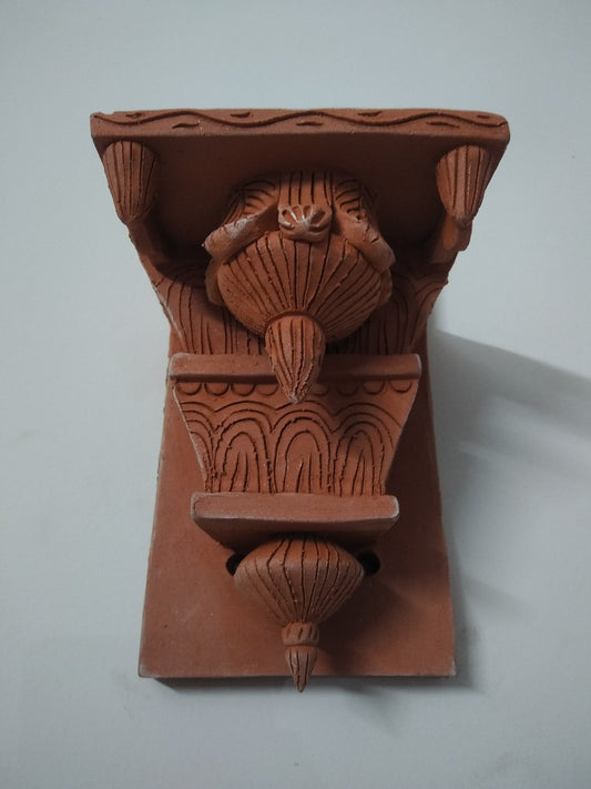 Elegant Terracotta Handmade Wall Brackets: Perfect Blend of Tradition and Style